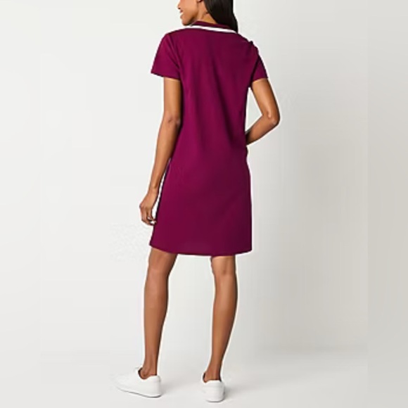 NEW Liz Claiborne Short Sleeve Tee Shirt Dress. XL - Picture 2 of 11